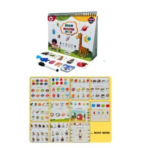 Brain Booster Book – Fun Learning for Smart Kids (Ages 2+)