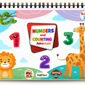 Numbers and Counting Adventure – Early Learning Book for Ages 2+