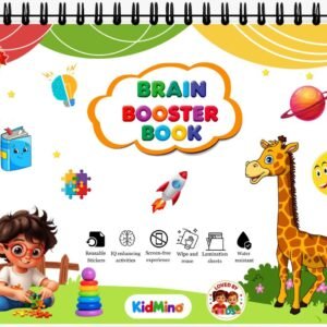 Brain Booster Book – Fun Learning for Smart Kids (Ages 2+)