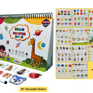 Brain Booster Book – Fun Learning for Smart Kids (Ages 2+)