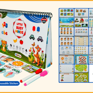 Little Busy Minds – Early Learning Activity Book for Ages 2+