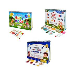 Fun with Matching + Little Busy Minds +Logical Reasoning (Combo of 3 books)